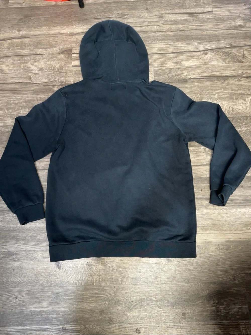 Jordan Black Hoodie with Neon Green, White & Red NYC AIR Graphic